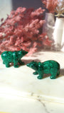Malachite Animal Sculpture