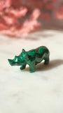 Malachite Animal Sculpture
