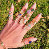 Rainbow Crystals set Natural crystal