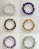 Rainbow Crystals set Natural crystal Bracelet