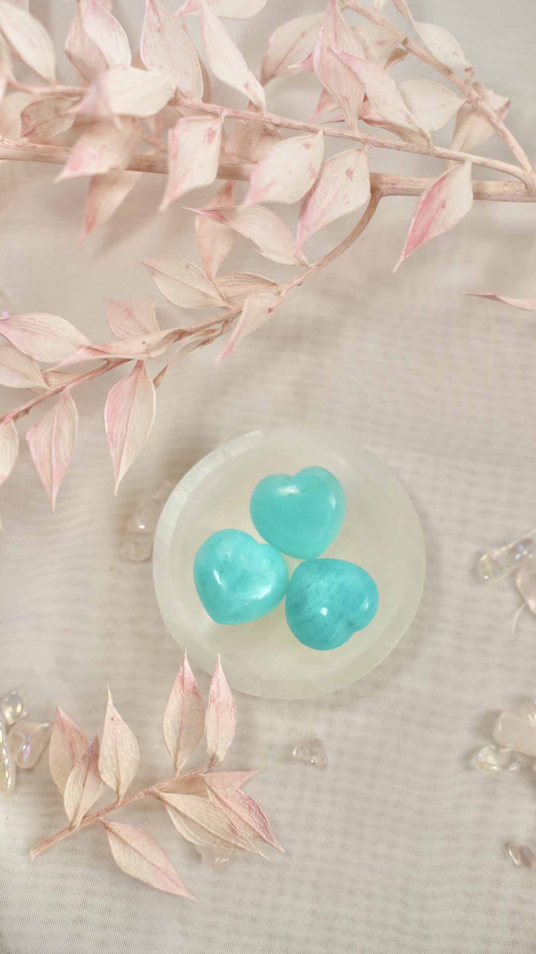 Amazonite Heart (Gem Grade)