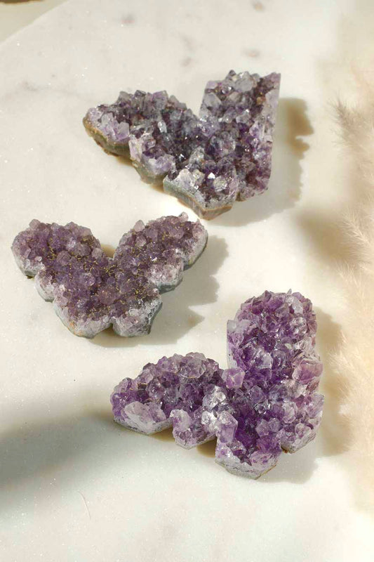 Amethyst Butterfly Cluster