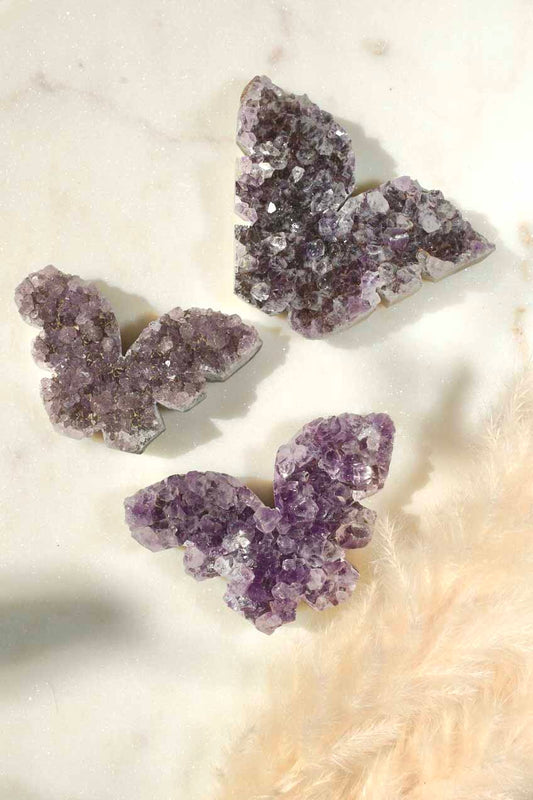 Amethyst Butterfly Cluster