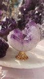 Amethyst Druzy Sphere (Top Grade)