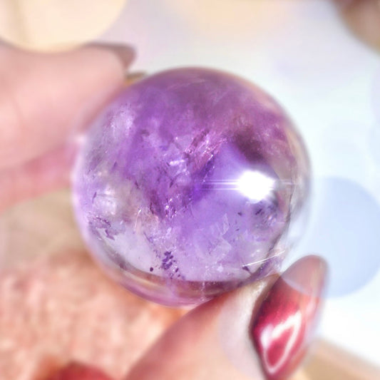 Amethyst Sphere (Small-Medium)