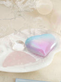 Aura Selenite Heart