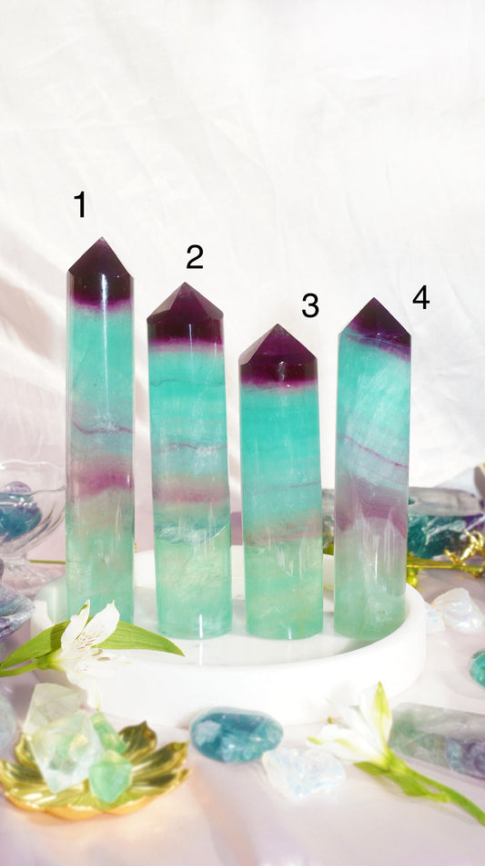 Mexican Fluorite Tower