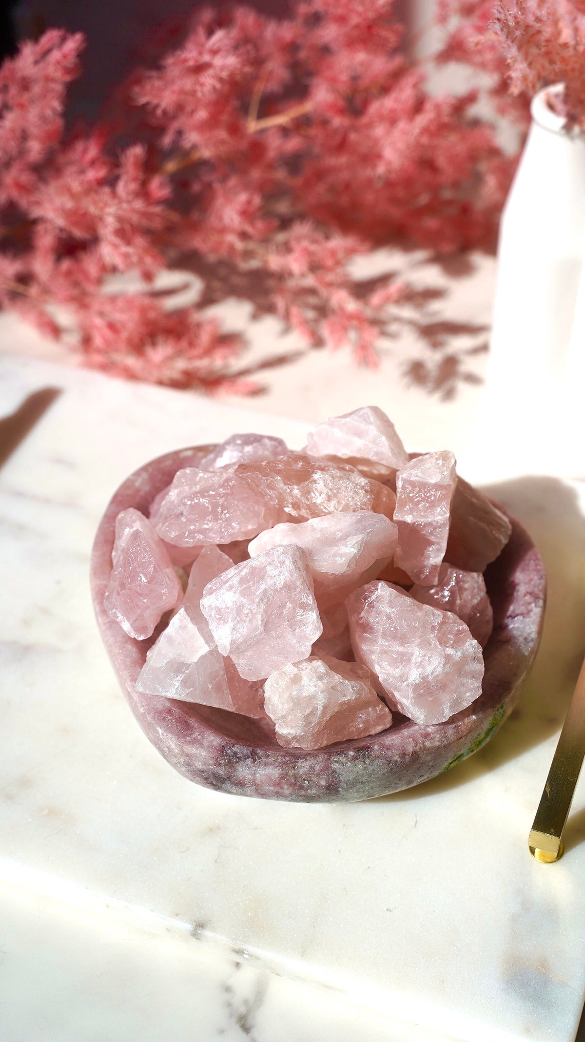 Raw Rose Quartz