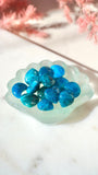 Blue Apatite Heart Tumble (Top Grade)