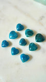 Blue Apatite Heart Tumble (Top Grade)