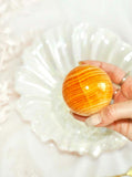 Orange Calcite Sphere