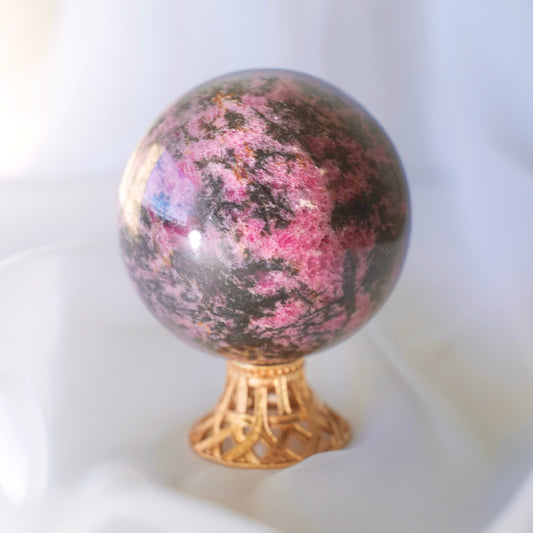 Rhodonite Sphere