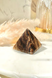 Chocolate Calcite Pyramid