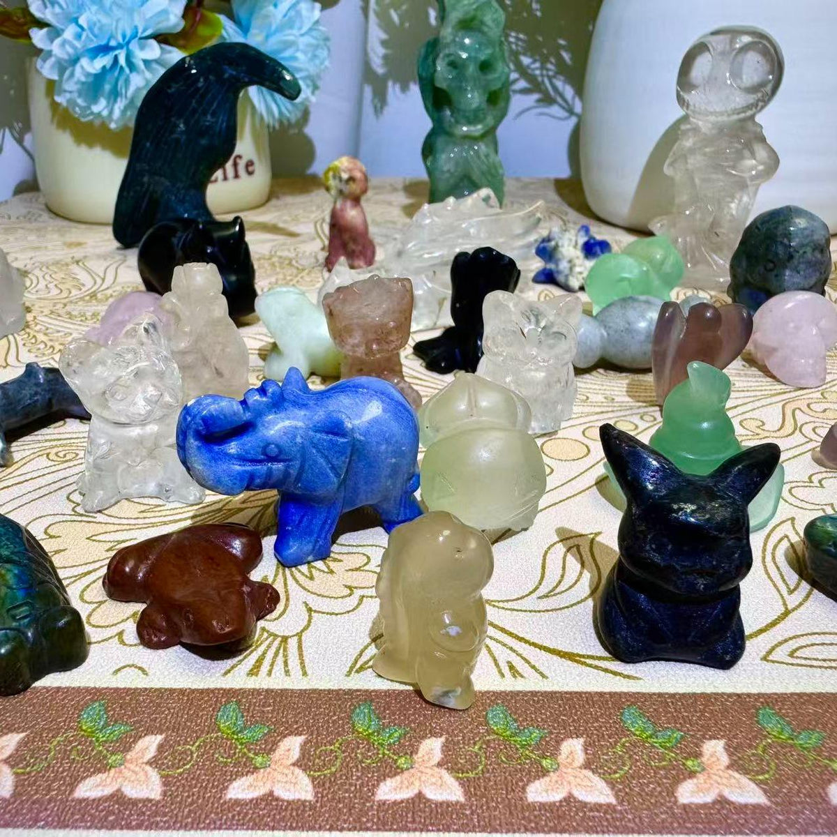 Natural Small Carving Bags